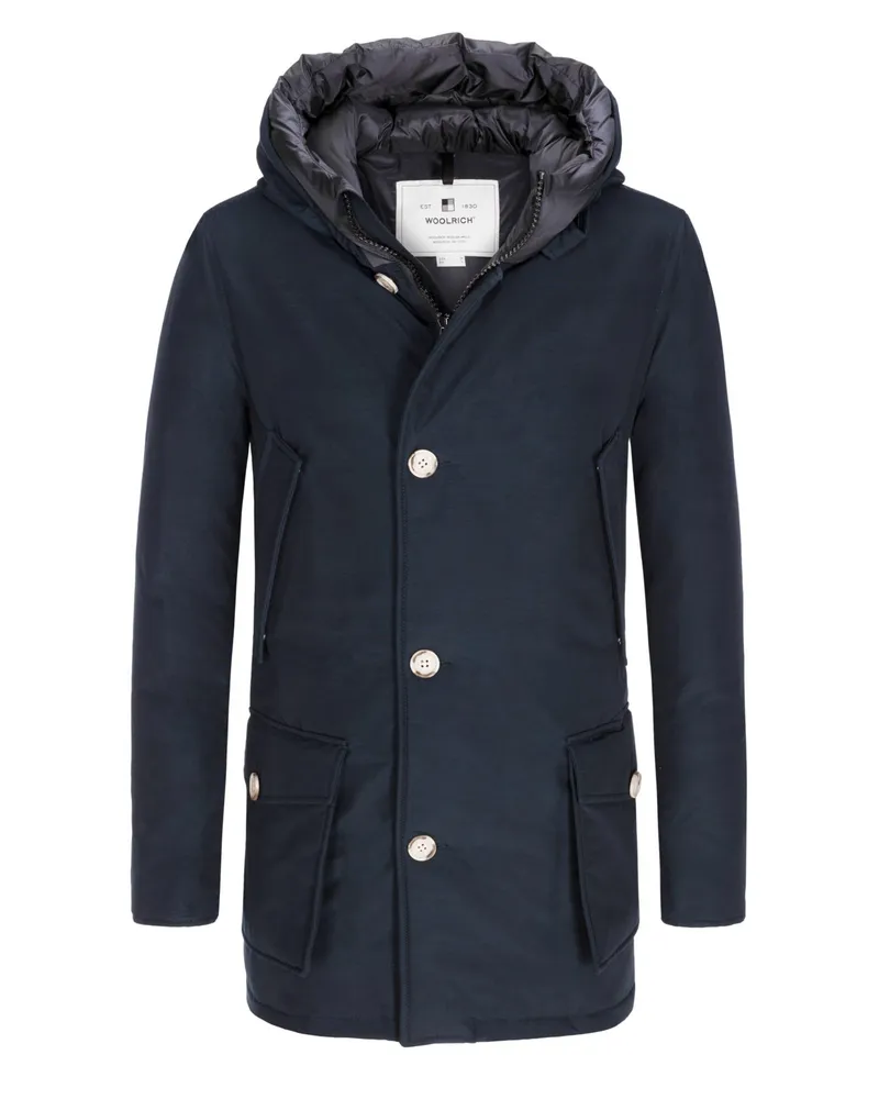 Woolrich Arctic Daunenparka mit Kapuze und Teflon EcoElite™-Ausrüstung in Marine