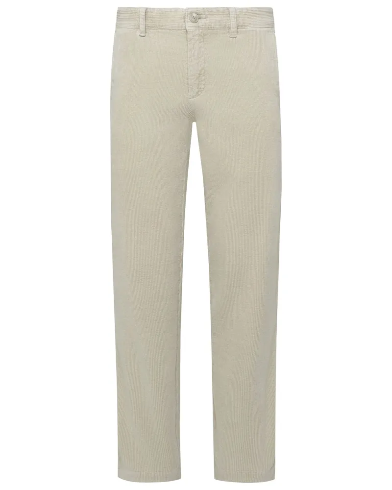 HUGO BOSS Cordhose aus Baumwolle mit Stretch, Tapered Fit in Beige