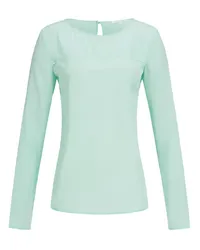 Patrizia Pepe Bluse mit Verzierung aus Seide in Miami Light Green Onlineshop /Grün Grün