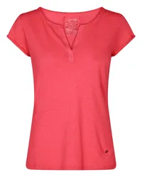 Mos Mosh Shirt TROY aus Leinen-Baumwoll-Gemisch in Teaberry Onlineshop /Rot Rot