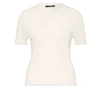 Strickshirt PANCONE aus Leinen in White /Weiß