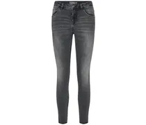 Skinny Jeans VICE 5-Pocket-Style in Dark Grey /Grau