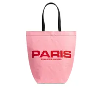 Shopper TOTE BAG VIVIENNE aus Paper-Textil-Gemisch in Rose Rouge bei/Pink