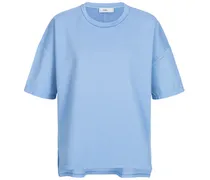 T-Shirt WOMENS TOP Oversized in Oxford Blue /Blau