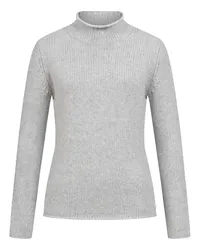 Better Rich Pullover RYE TURTLE NECK mit Kaschmir in Grey Melange bei/Grau Grau