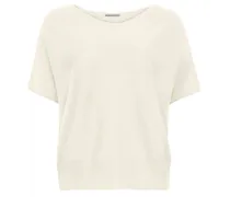 Feinstrick-Shirt SOMELIBoxy Fit aus Baumwolle in Brown 1822 /Beige