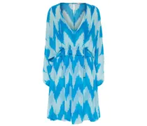 Kleid WALK ME TO THE BEACH II aus Viskose in TurquoiseAqua kaufen /Blau