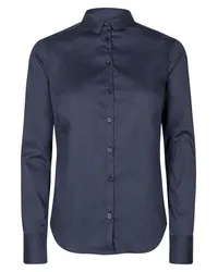 Mos Mosh Bluse TILDA in Night Blue /Blau Blau