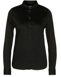 Mos Mosh Bluse TINA aus Baumwolle in Black /Schwarz Schwarz