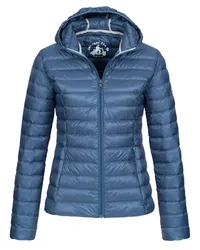 JOTT Steppjacke CLOE mit Kapuze in Bleu /Blau Blau