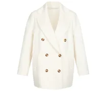Jacke aus Wolle in Emine /Weiß