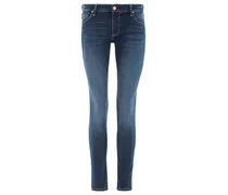 Damen Jeans LEGGING ANKLE Mid Waist in Kingpin /Blau