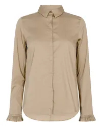 Mos Mosh Bluse MATTIE FLIP in Savannah Tan /Beige Beige