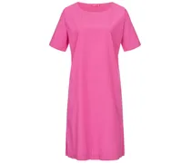 Blusenkleid ORCHID aus Baumwolle in Magenta /Pink