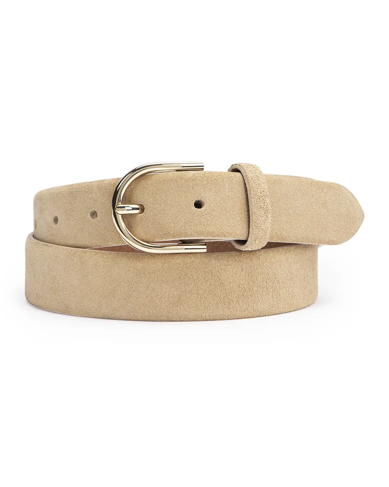Lloyd Beige Rauleder | Damen Damengürtel Beige Beige