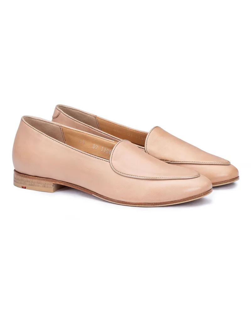 Lloyd Braun Glattleder | Damen Slipper Braun Braun