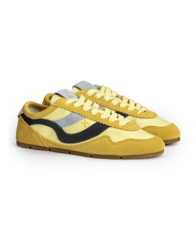 Lloyd Gelb Nylon | Glattleder | Rauleder | Damen Sunny Gelb Gelb