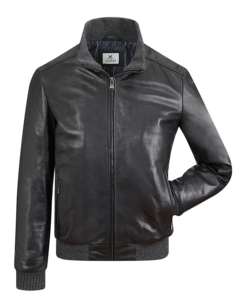 Lloyd Schwarz Glattleder | Naro Schwarz