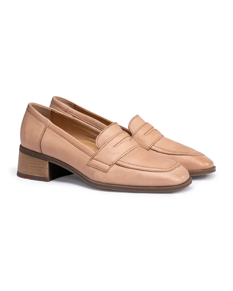 Lloyd Braun Glattleder | Damen Slipper Braun Braun