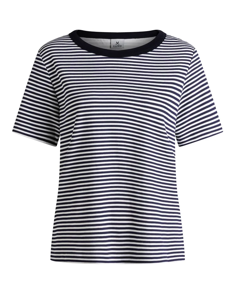 Lloyd Weiss Damen T-shirt Rundhals Weiss Weiss