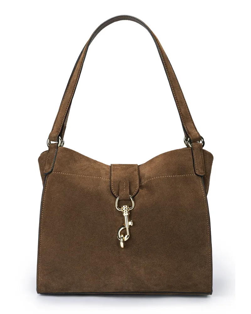 Lloyd Braun Rauleder | Damen Shopper Bag Braun Braun