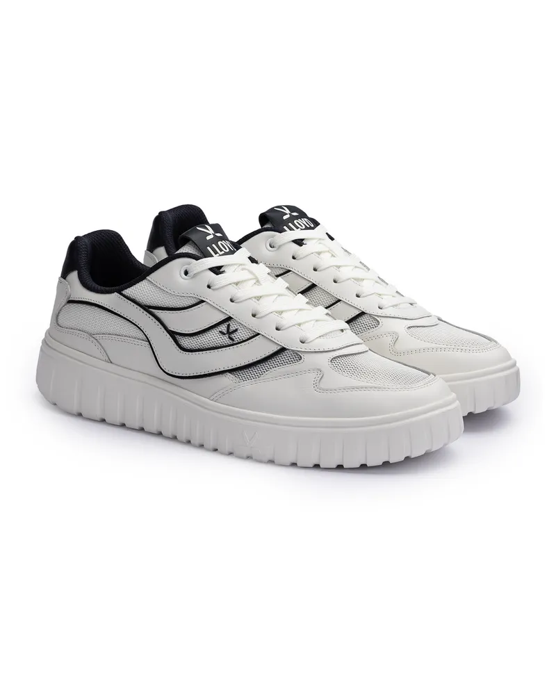 Lloyd Weiss Glattleder | Mesh | Toro Wave Weiss