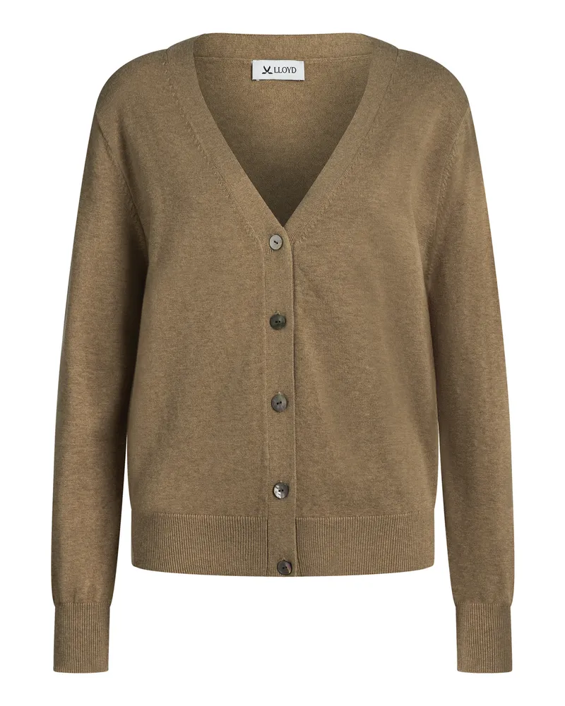 Lloyd Beige Damen Strickcardigan Beige Beige