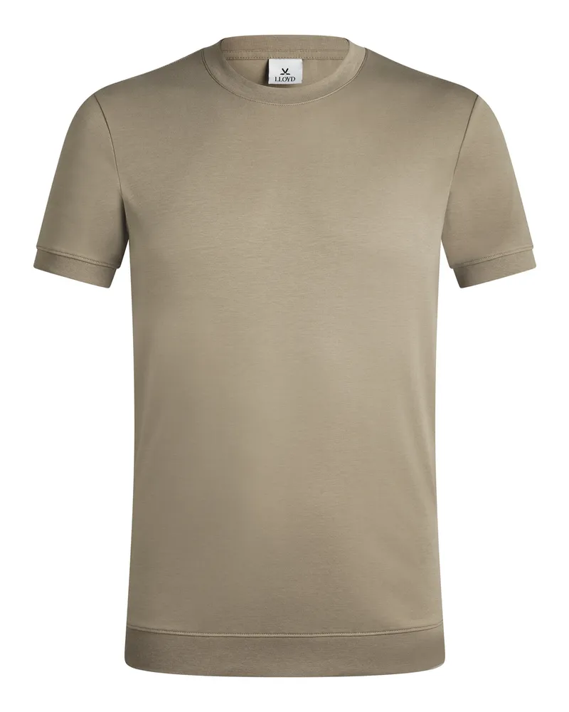 Lloyd Braun T-shirt Rundhals Braun