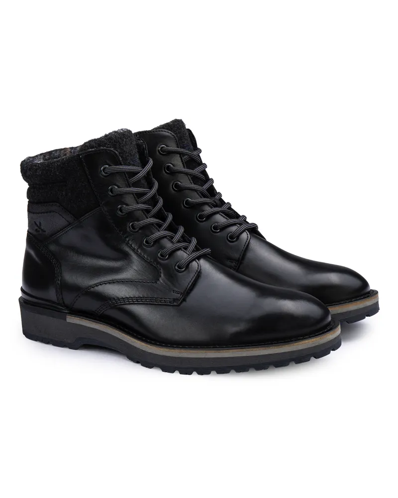 Lloyd Schwarz Textil | Fettleder | Rauleder | Urban 345 Schwarz