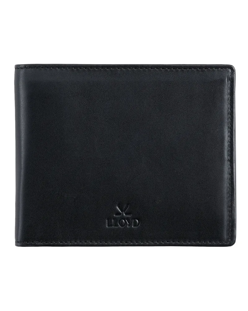 Lloyd Schwarz Glattleder | Wallet Schwarz