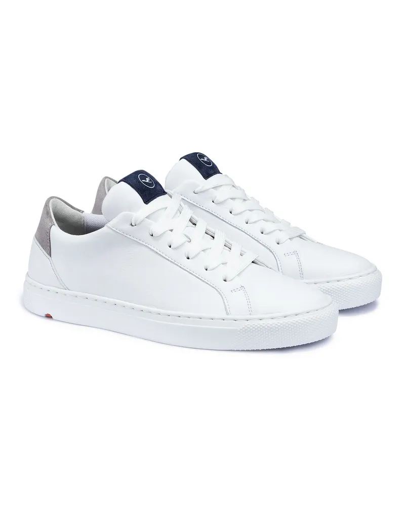 Lloyd Weiss Glattleder | Damen Sneaker Weiss Weiss