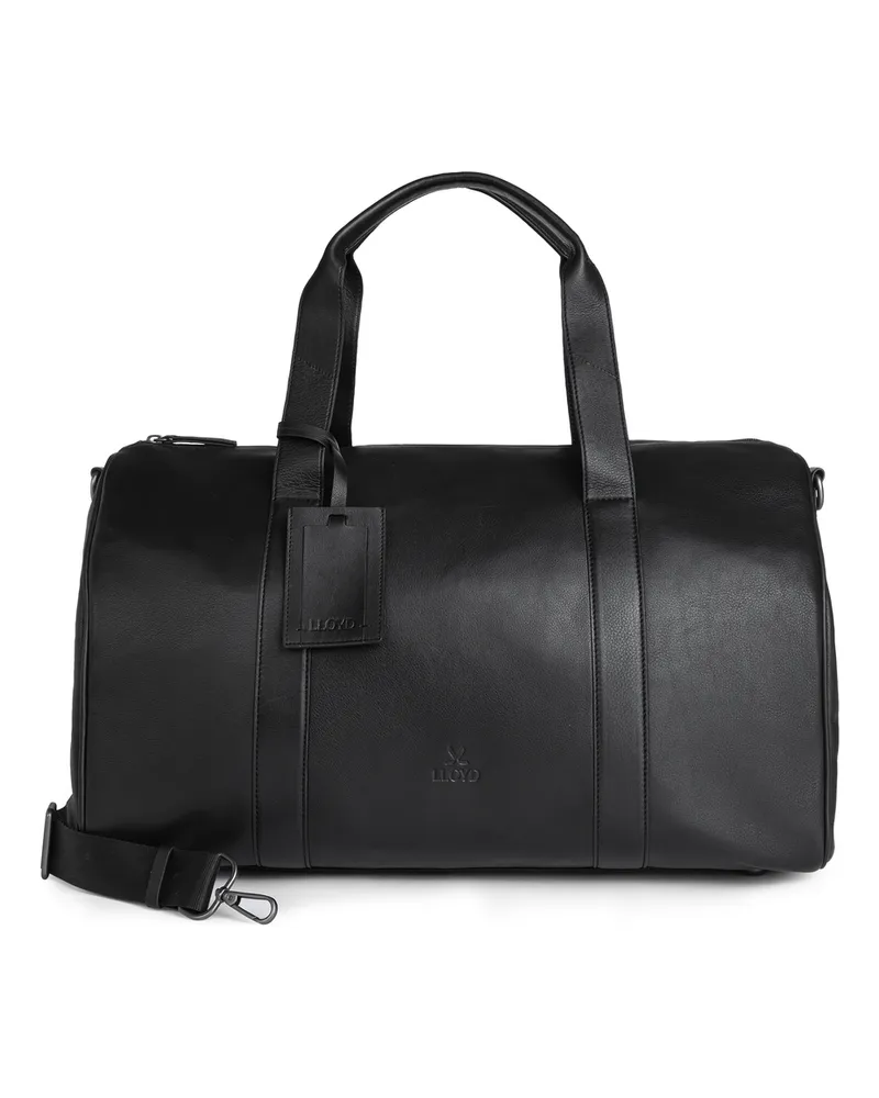Lloyd Schwarz | - | Glattleder | Travel Bag Schwarz