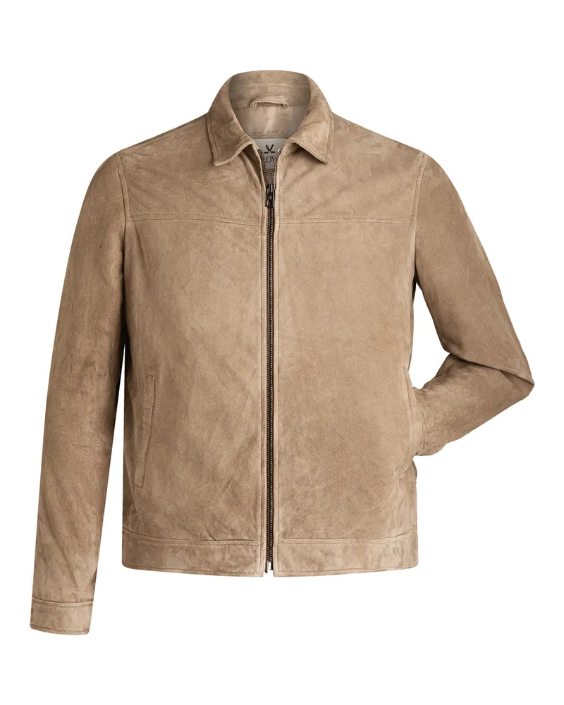 Lloyd Braun Rauleder | Lederjacke Braun