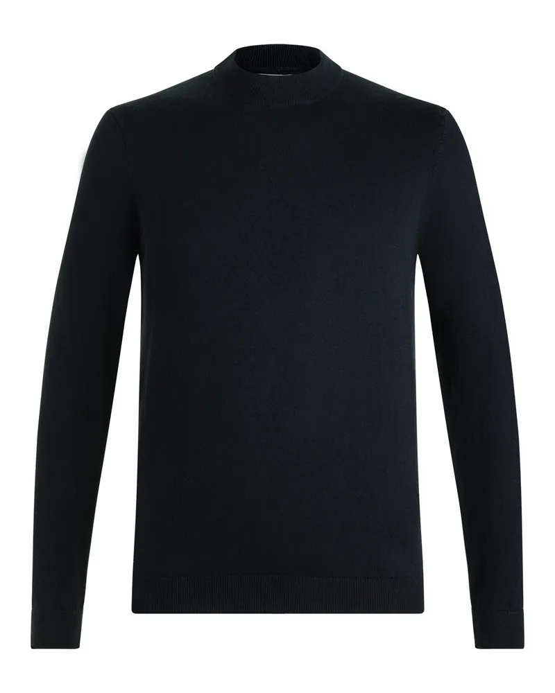 Lloyd Blau Strickpullover Rundhals Blau