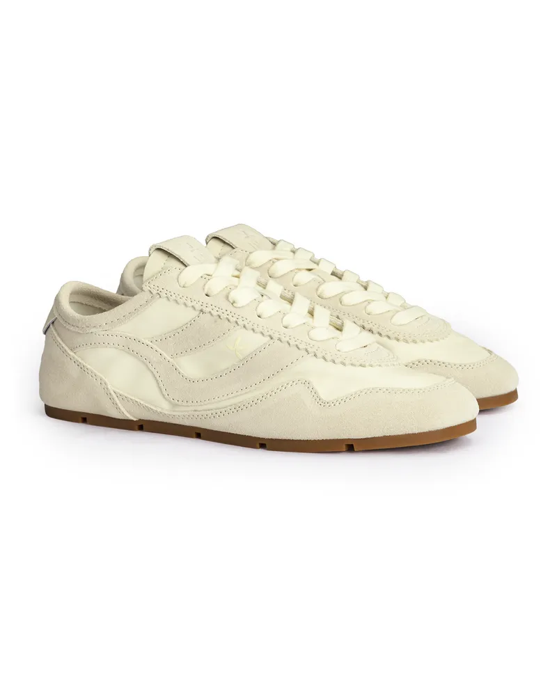 Lloyd Beige Nylon | Glattleder | Rauleder | Damen Sunny Beige Beige