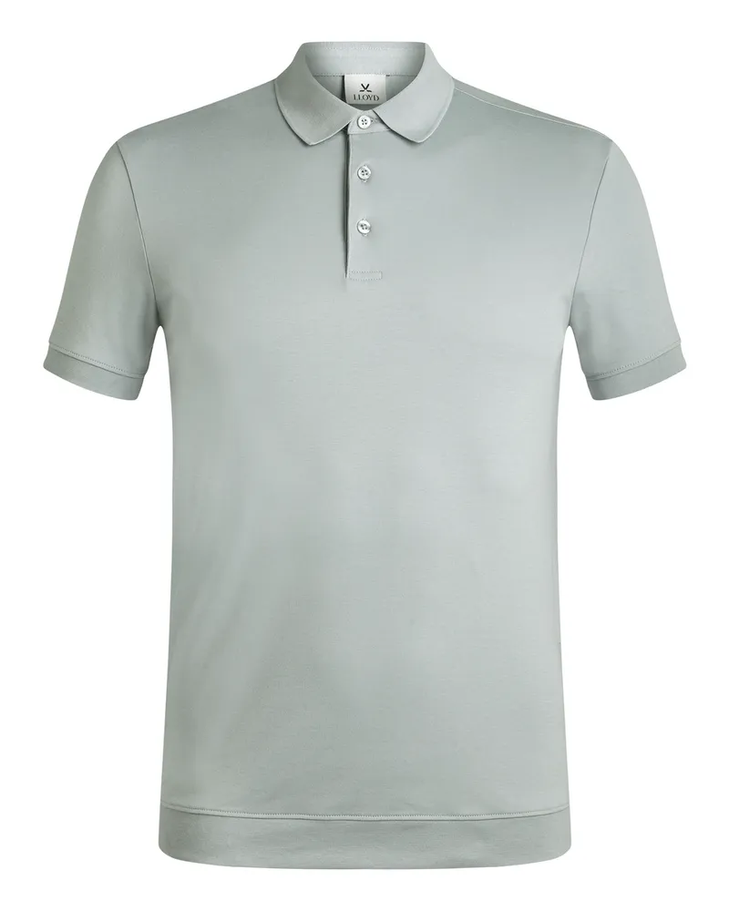 Lloyd Grau Poloshirt Aus Pima Grau