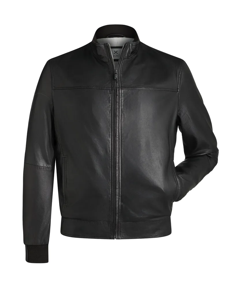 Lloyd Braun Glattleder | Lederjacke Gion Braun