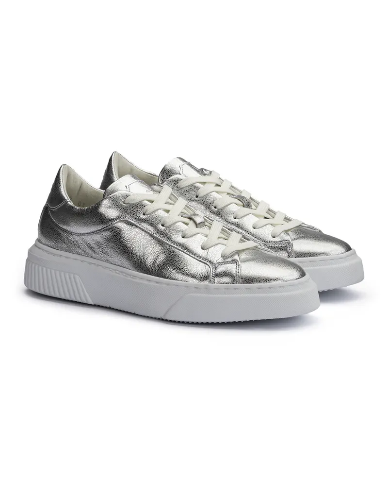 Lloyd Silber Beschichtetes Leder | Damen Modo Silber Silber