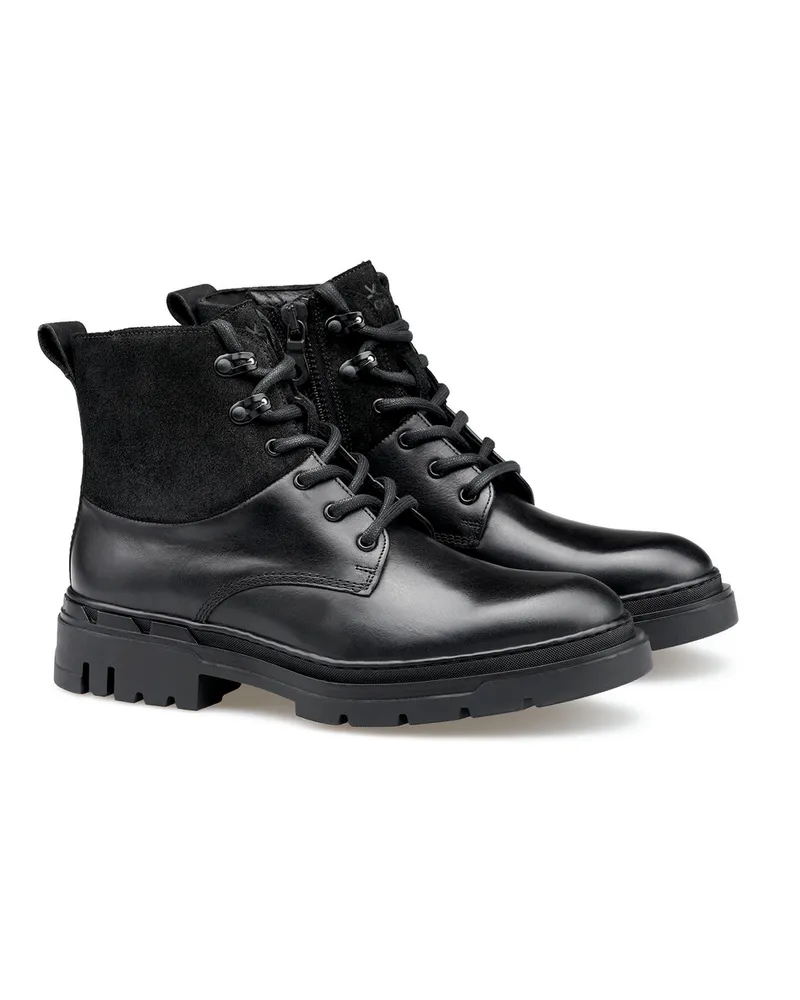 Lloyd Schwarz Glattleder | Rauleder | Serra 345 Schwarz