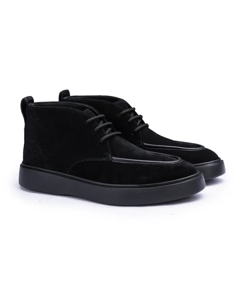 Lloyd Schwarz Textil | Rauleder | Salvo 325 Schwarz