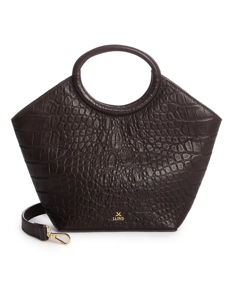 Lloyd Braun Geprägtes Leder | Damen Handbag Braun Braun