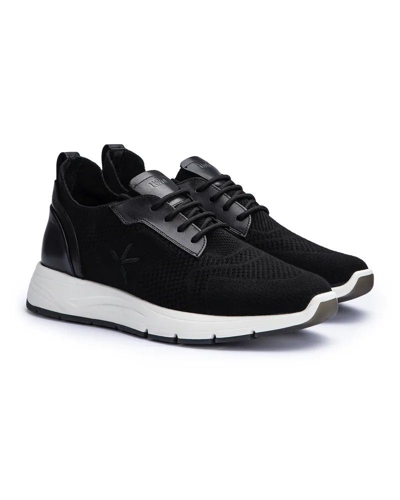 Lloyd Schwarz Textil | Glattleder | Echo Schwarz