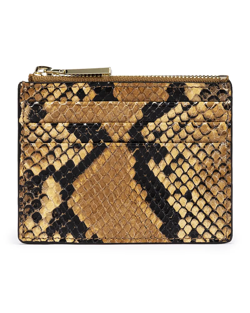 Lloyd Braun Genarbtes Leder | Damen Wallet Braun Braun