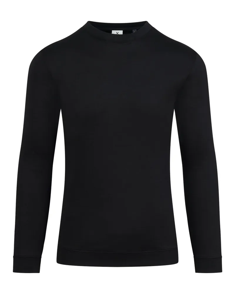 Lloyd Schwarz Textil | Rundhals Longsleeve Schwarz