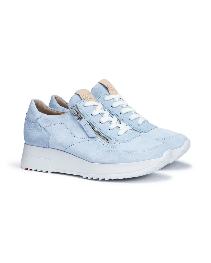 Lloyd Blau Rauleder | Damen Sneaker Blau Blau