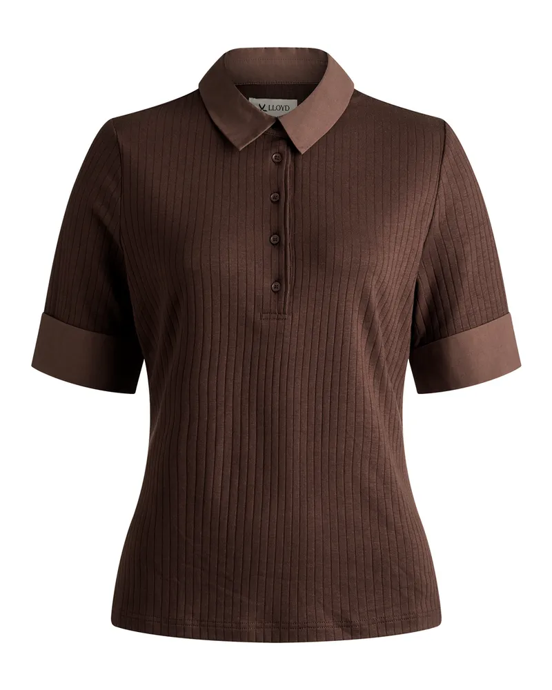 Lloyd Braun Damen Poloshirt Braun Braun