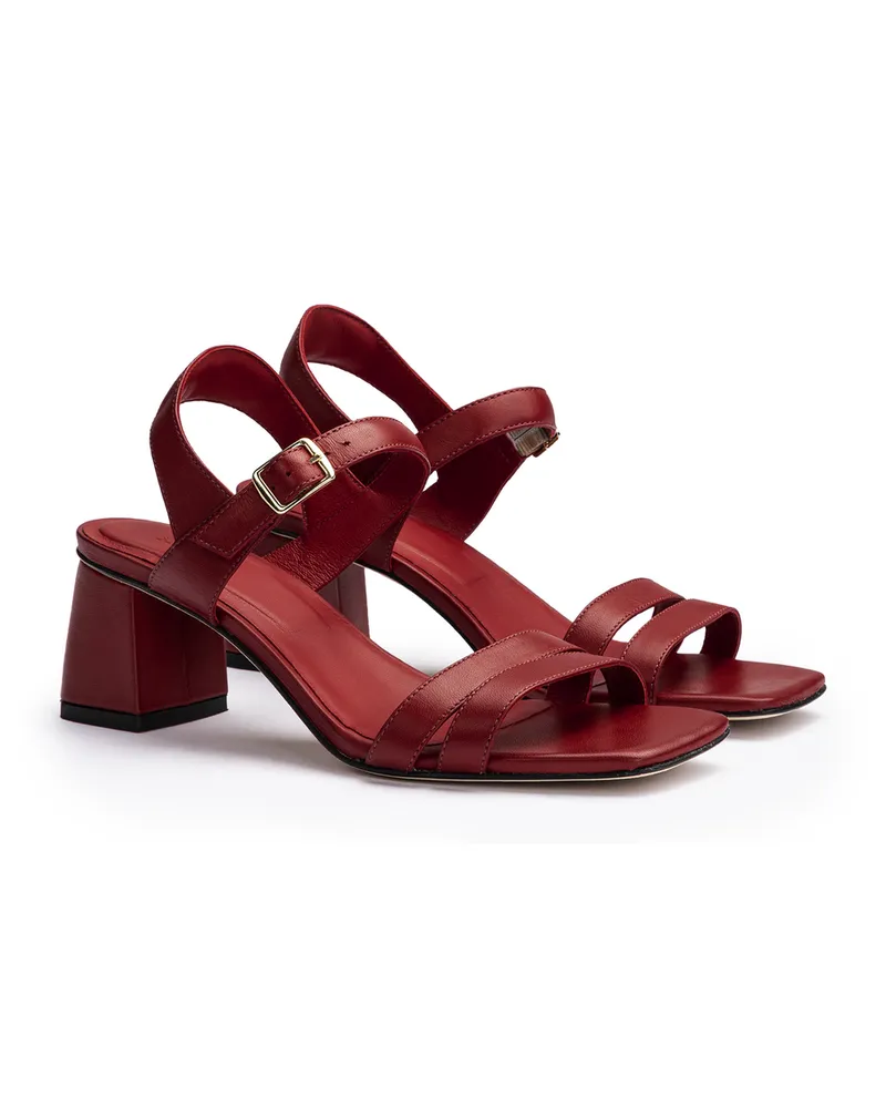 Lloyd Rot Glattleder | Damen Diana Iii Rot Rot