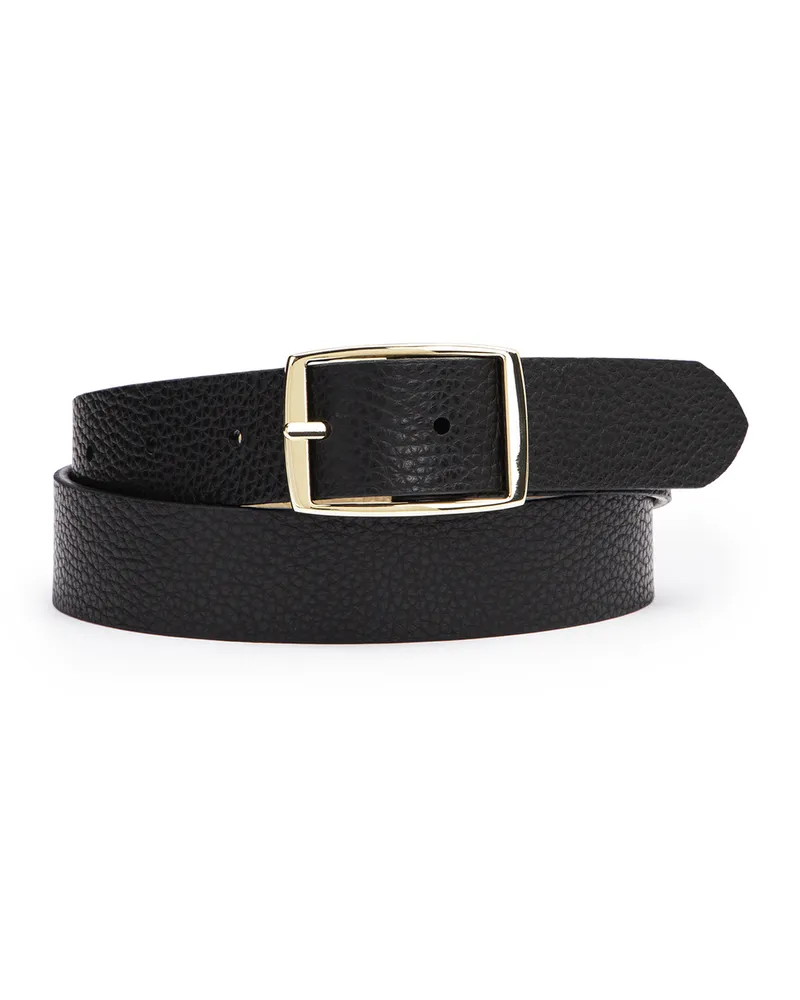 Lloyd Schwarz Glattleder | Damen Damengürtel Schwarz Schwarz