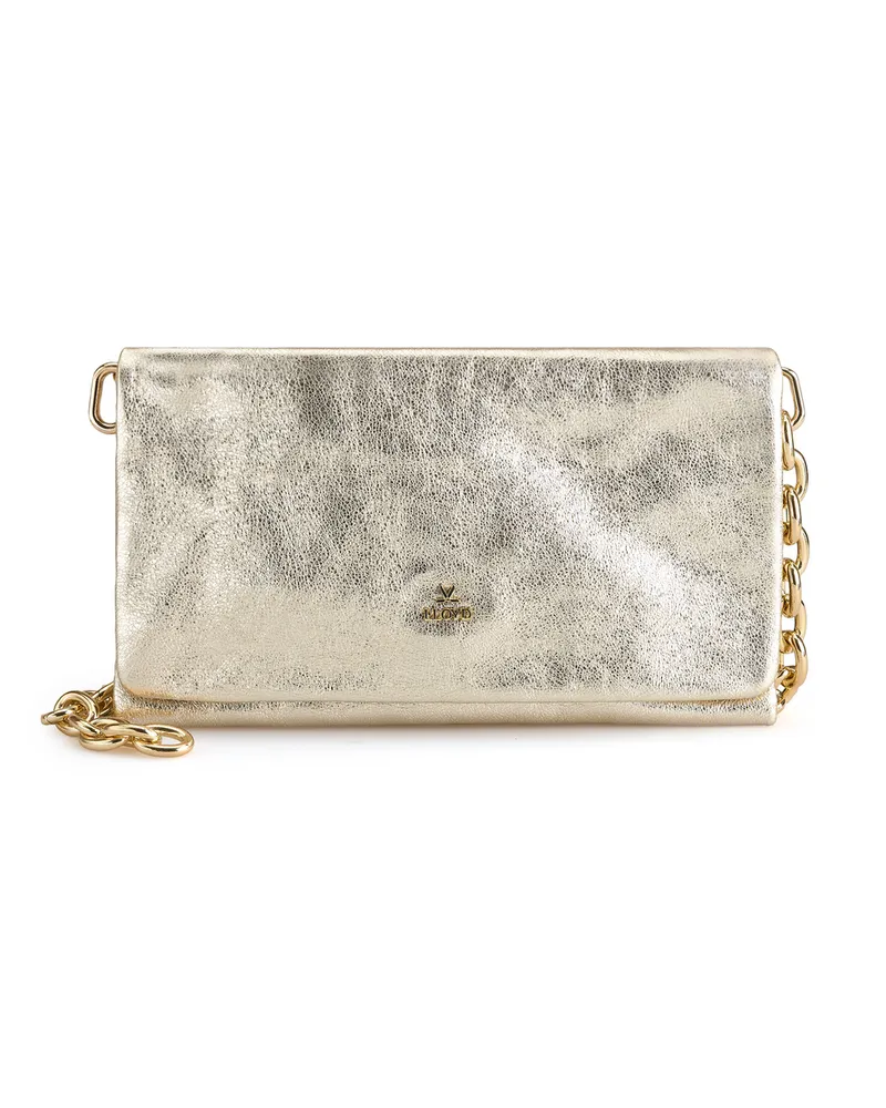 Lloyd Gold Glattleder | Damen Minibag/clutch Gold Gold