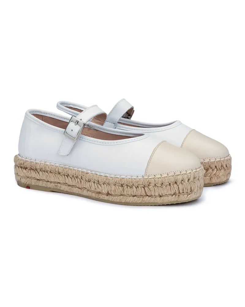 Lloyd Weiss Glattleder | Damen Sandalen Weiss Weiss